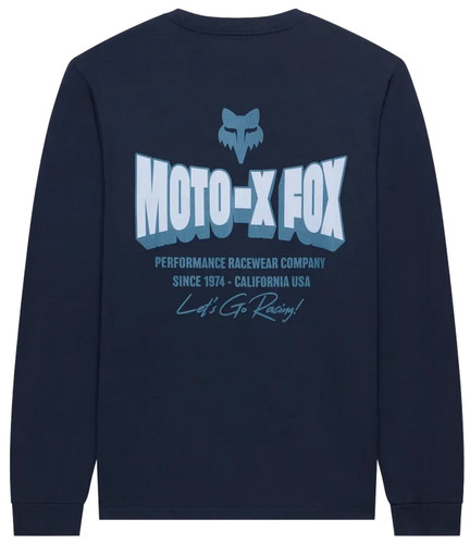 Fox Racing Go Race 195 Original Mens Long Sleeve T-Shirt