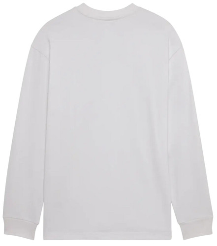 Fox Racing Wordmark Oversized Mens Long Sleeve T-Shirt