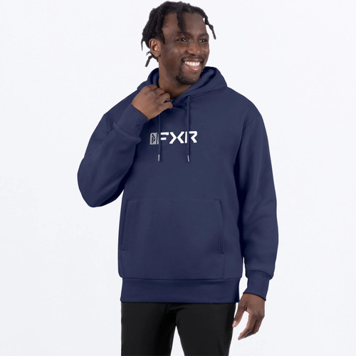 FXR Mitered Cotton Mens Pullover Hoody
