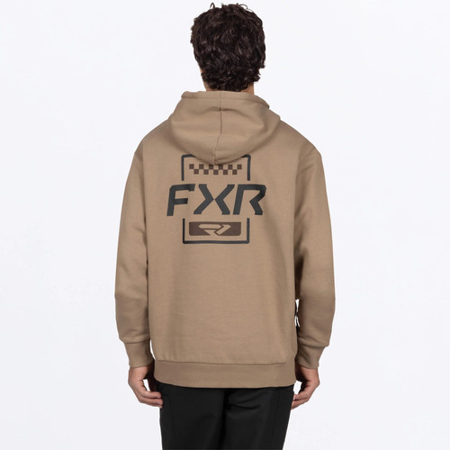 FXR Mitered Cotton Mens Pullover Hoody