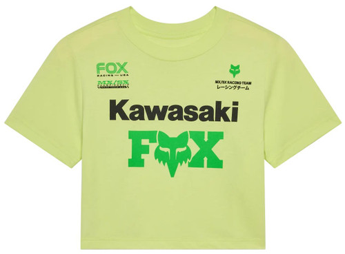 Fox Racing Kawi Baby Womens Short Sleeve Cropped T-Shirt