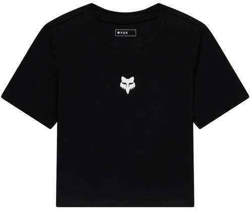 Fox Racing Fox Head Rib Baby Womens Short Sleeve Cropped T-Shirt