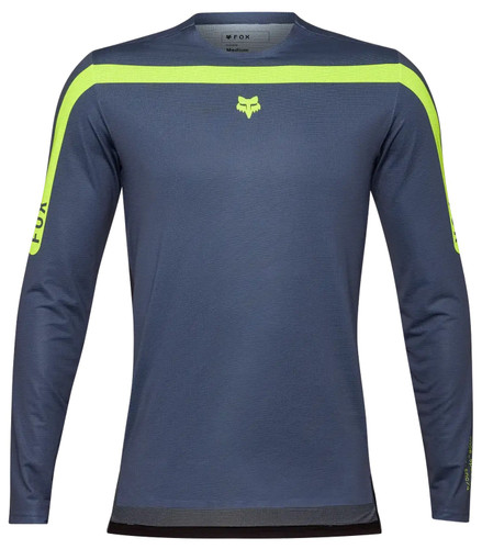 Fox Racing Flexair Aviation Mens LS MTB Mountain Bike Jersey