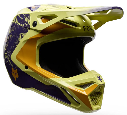 Fox Racing V1 Image Print MX Offroad Helmet