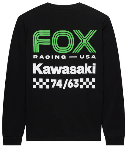 Fox Racing Kawaswaki 195 Original Mens Long Sleeve T-Shirt