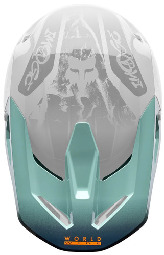 Fox Racing V1 Image Print Helmet Visor/Peak