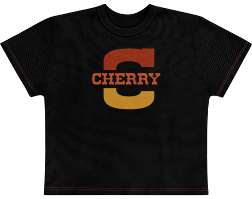 Fox Racing Fox X Cherry Baby Womens Short Sleeve Cropped T-Shirt