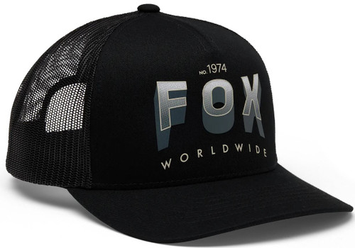 Fox Racing Block Mesh Snapback Trucker Hat