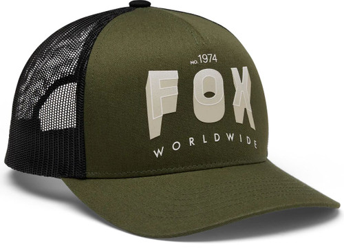 Fox Racing Block Mesh Snapback Trucker Hat