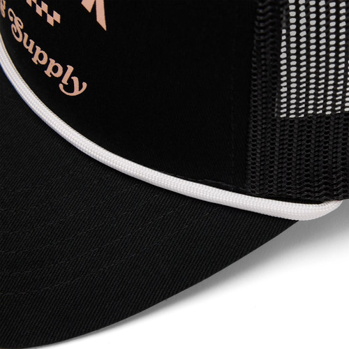 Fox Racing Supply Mesh Rope Womens Snapback Trucker Hat