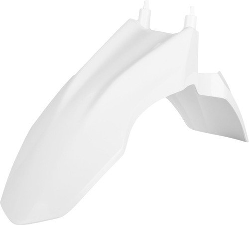 Polisport White Plastic Front Fender (8573500002)