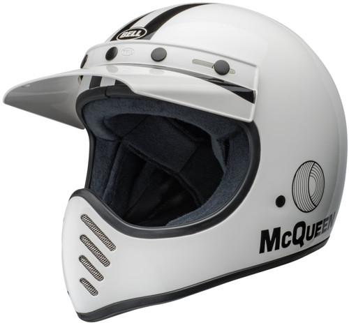Bell Moto-3 Steve McQueen Any Given Sunday Motorcycle Helmet