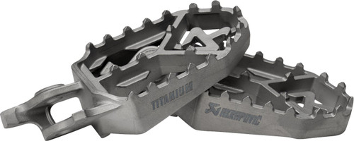 Akrapovic Titanium Adventure Foot Pegs (F-H11T1)