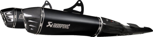 Akrapovic Titanium Black Slip-On Line Mufflers (S-S13SO4-HRAATBL/1)