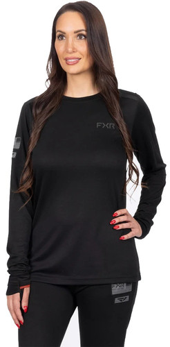 FXR Vapor Merino Womens Long Sleeve Base Layer Top