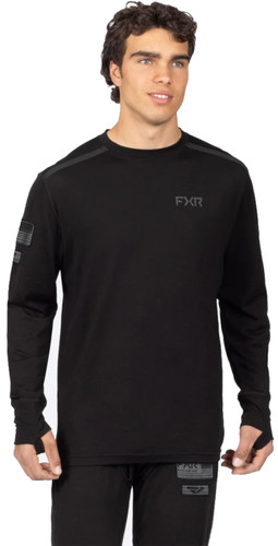 FXR Vapor Merino Mens Long Sleeve Base Layer Top