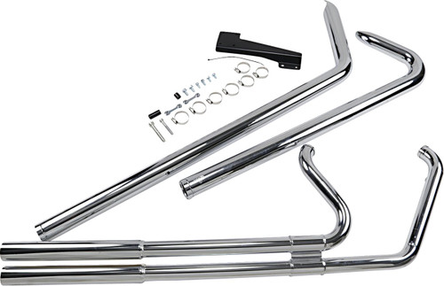 Vance & Hines Big Shots Long Chrome Exhaust System (17924)