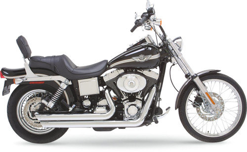 Vance & Hines Big Shots Staggered Chrome Exhaust System (17912)