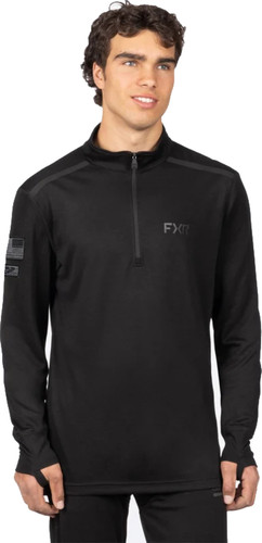 FXR Vapor Merino 1/4 Zip Long Sleeve Base Layer Top