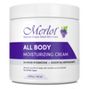 Merlot All Body Moisturizing Cream absorbs quickly to keep skin healthy and protected all day. The soothing, non-greasy formula relieves dry and itchy skin, while delivering essential antioxidants.