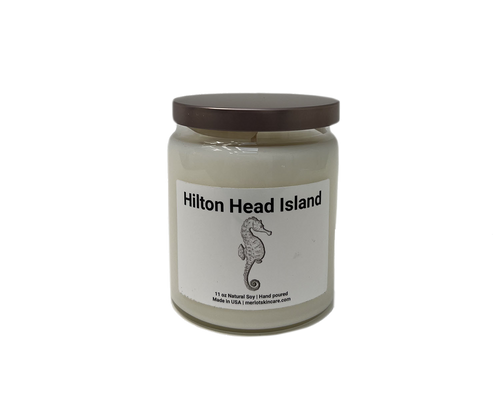 Hilton Head Seahorse Candle