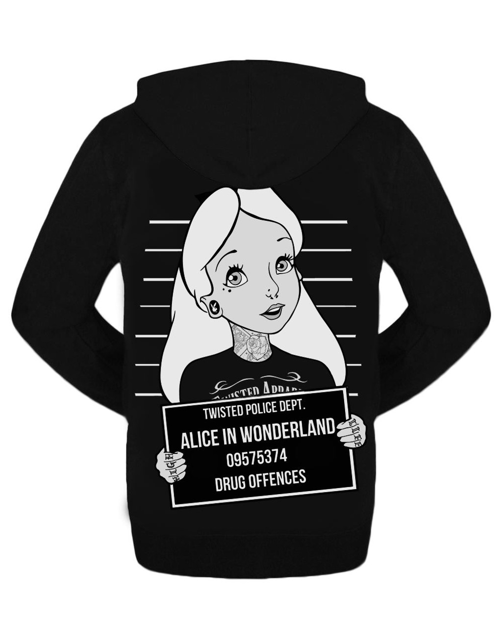 alice in wonderland sweatshirt