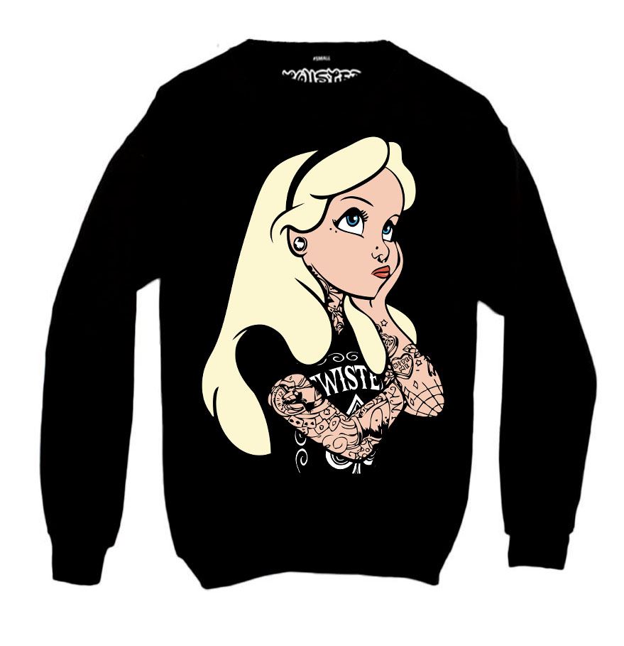 alice in wonderland sweatshirt