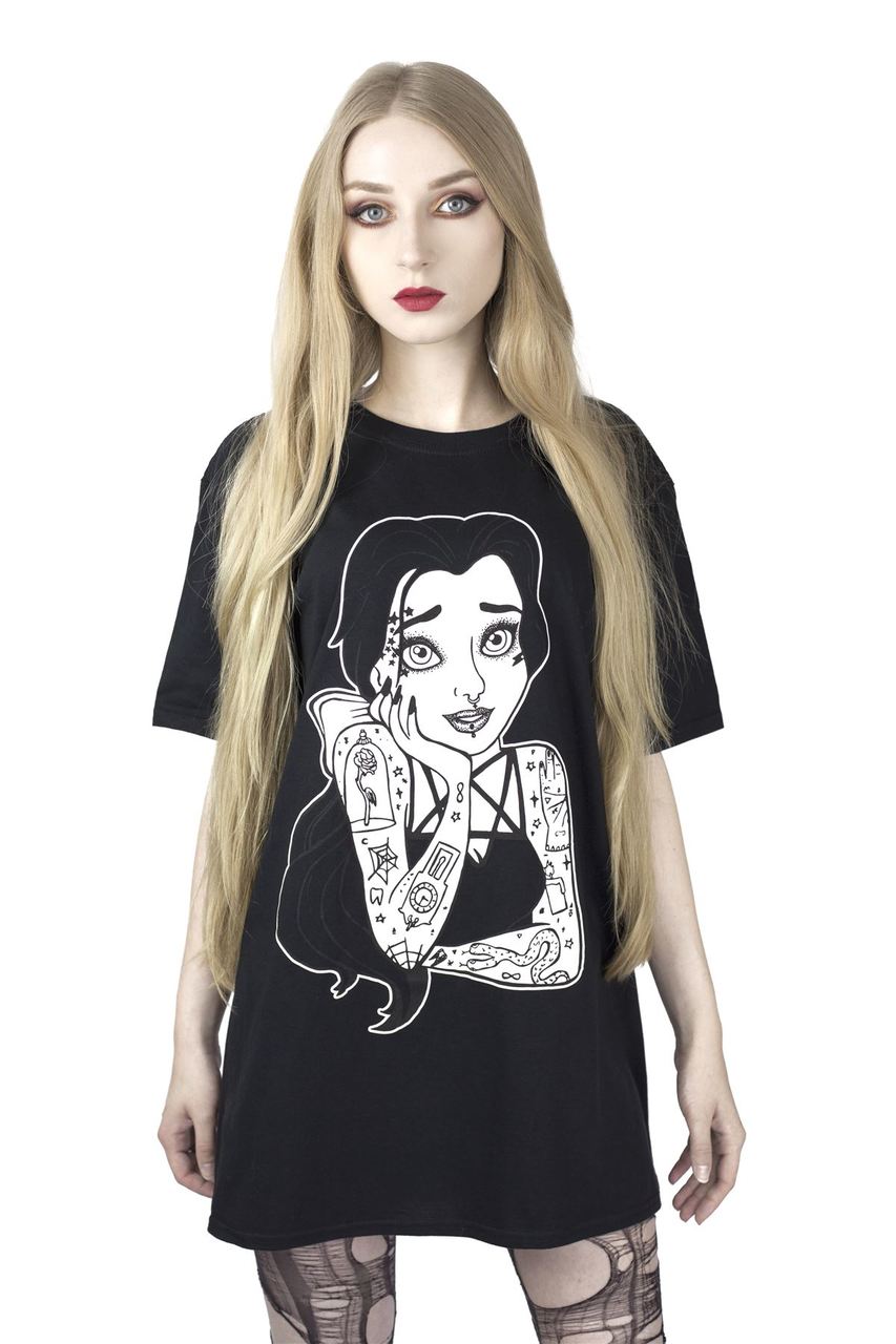 Buy Tattoo Princess Shirt Online In India  Etsy India