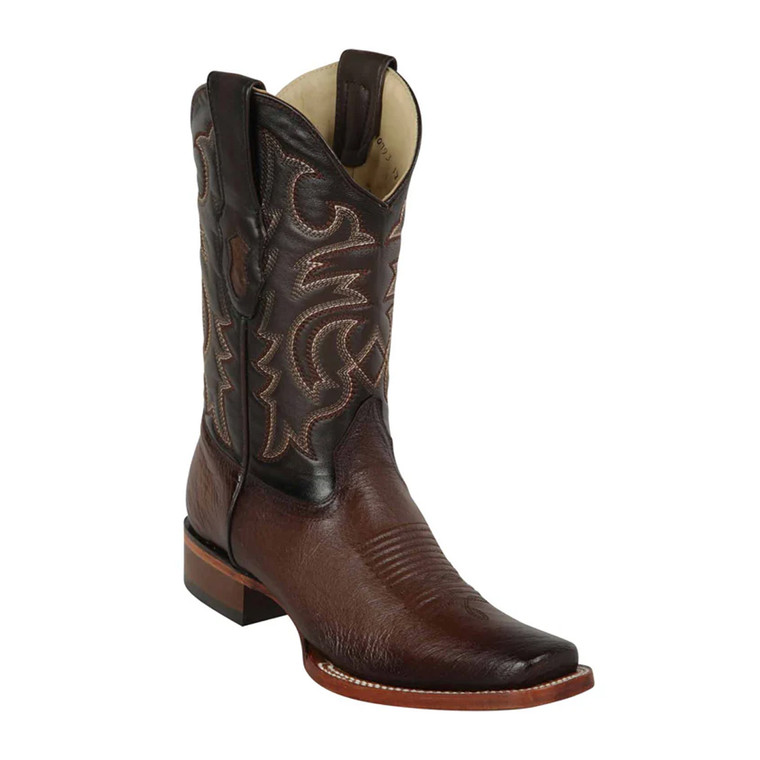 Los Altos Boots #8129716 - Men's Smooth Ostrich Rodeo Square Toe Boots