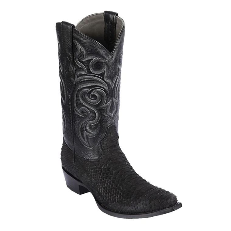 Los Altos Boots Men's  #94N5705 - Original Python Snip Toe Boots