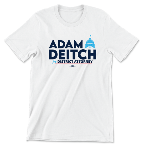 Adam Deitch (Unisex White Tee)