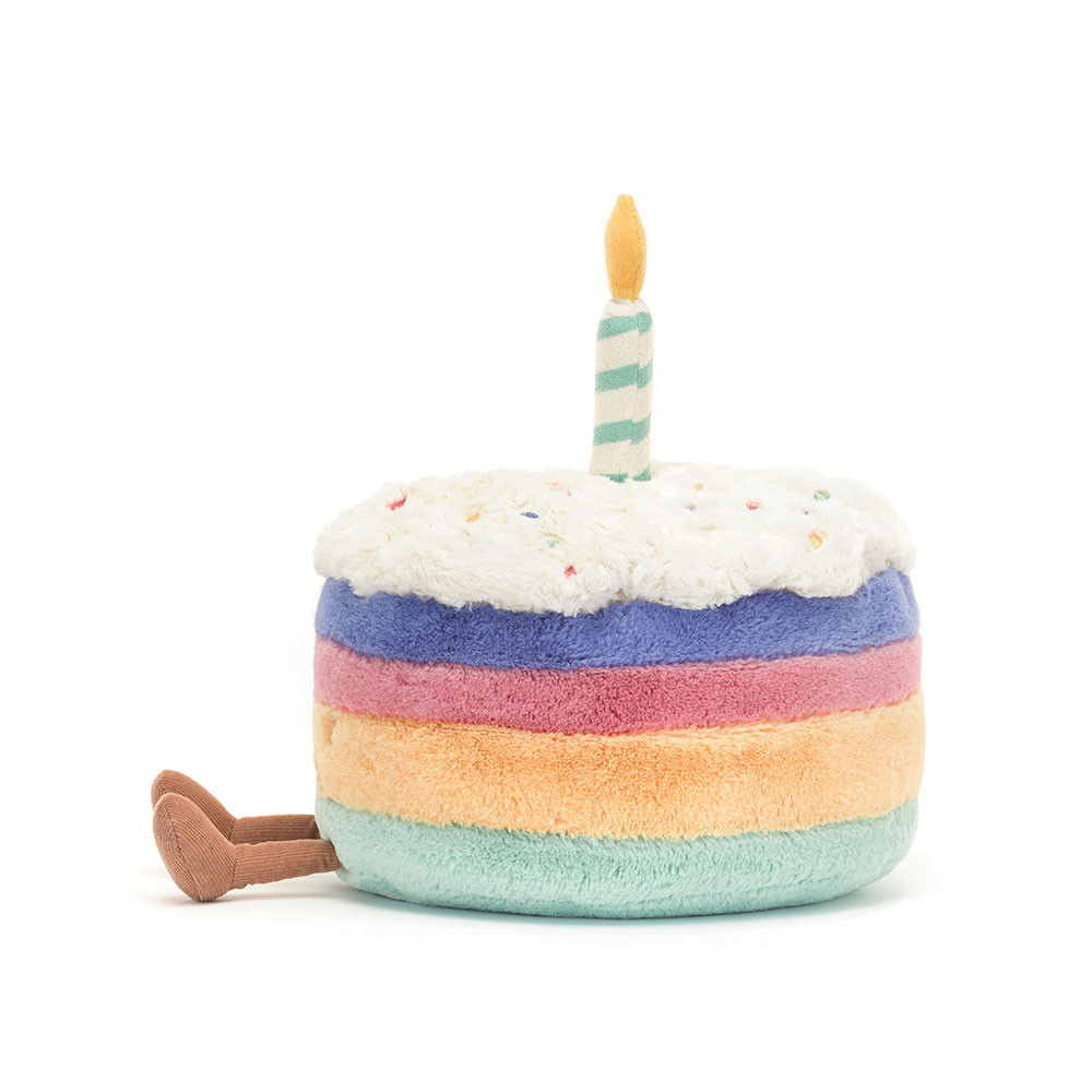 Amuseables Rainbow Birthday Cake, View 2