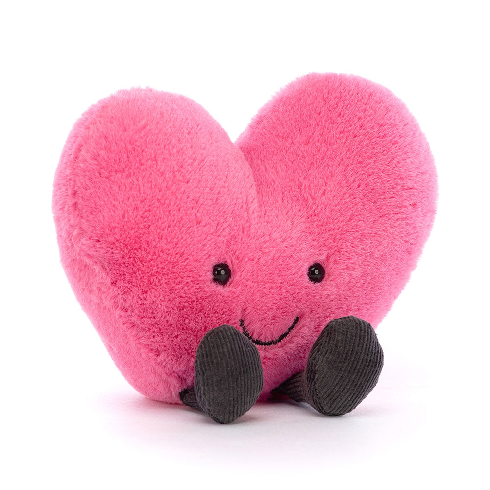 Amuseables Hot Pink Heart Small, Main View