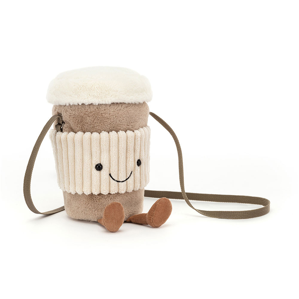 Amuseables Coffee-To-Go Bag Official Jellycat