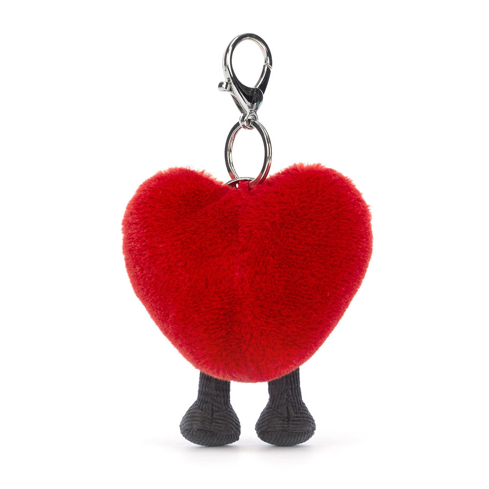 Amuseables Heart Bag Charm, View 3
