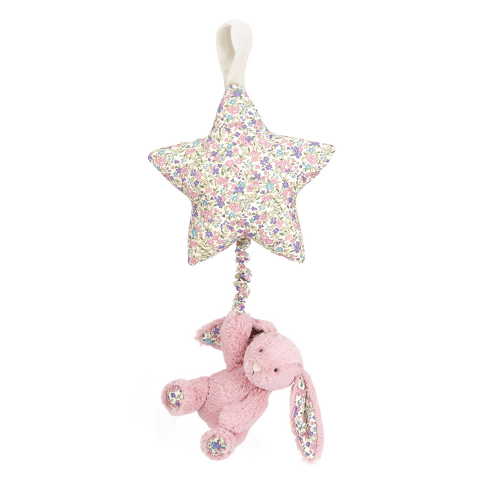 Blossom Tulip Bunny Star Musical Pull, Main View