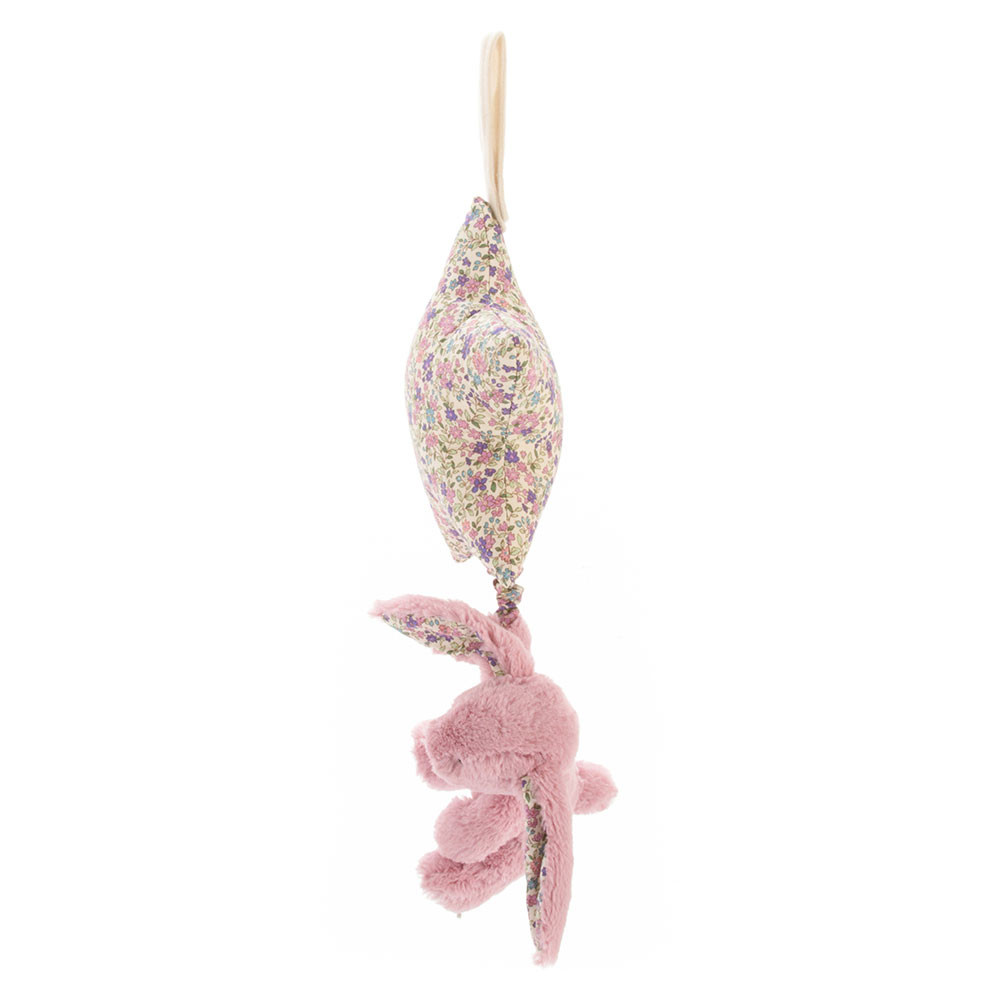 Blossom Tulip Bunny Star Musical Pull, View 2
