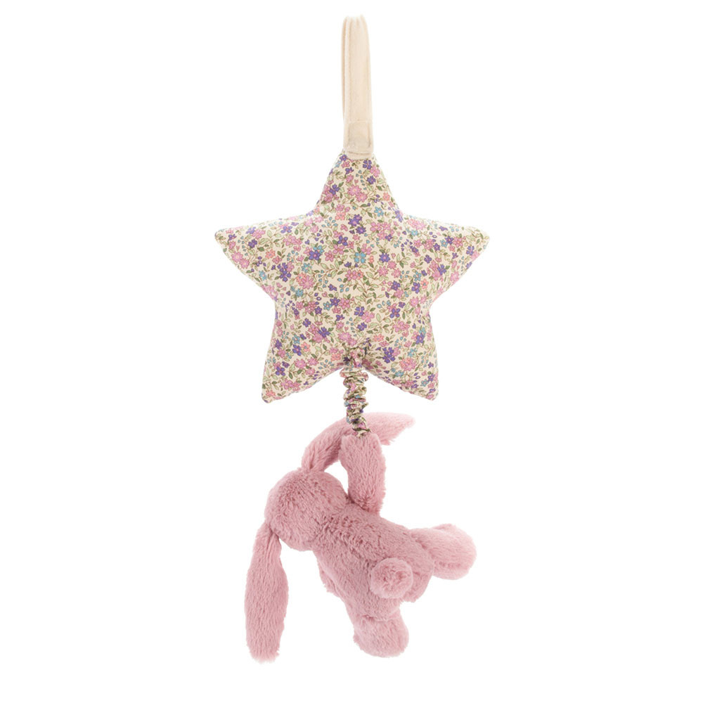 Blossom Tulip Bunny Star Musical Pull, View 3