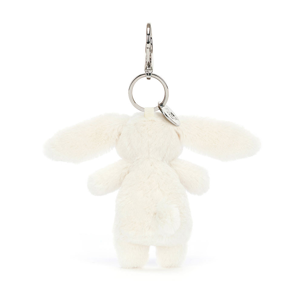 Bashful Cream Bunny Bag Charm, View 3