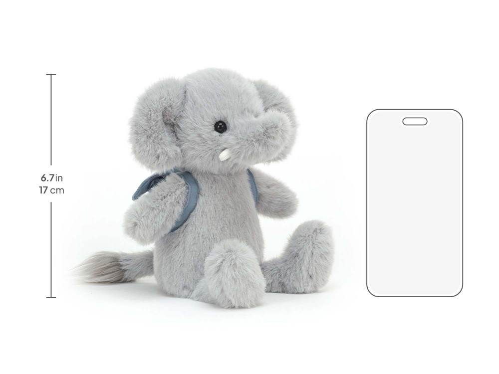 Backpack Elephant, size chart