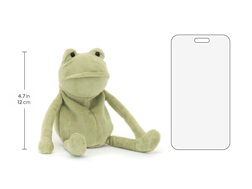 Fergus Frog Small, size chart