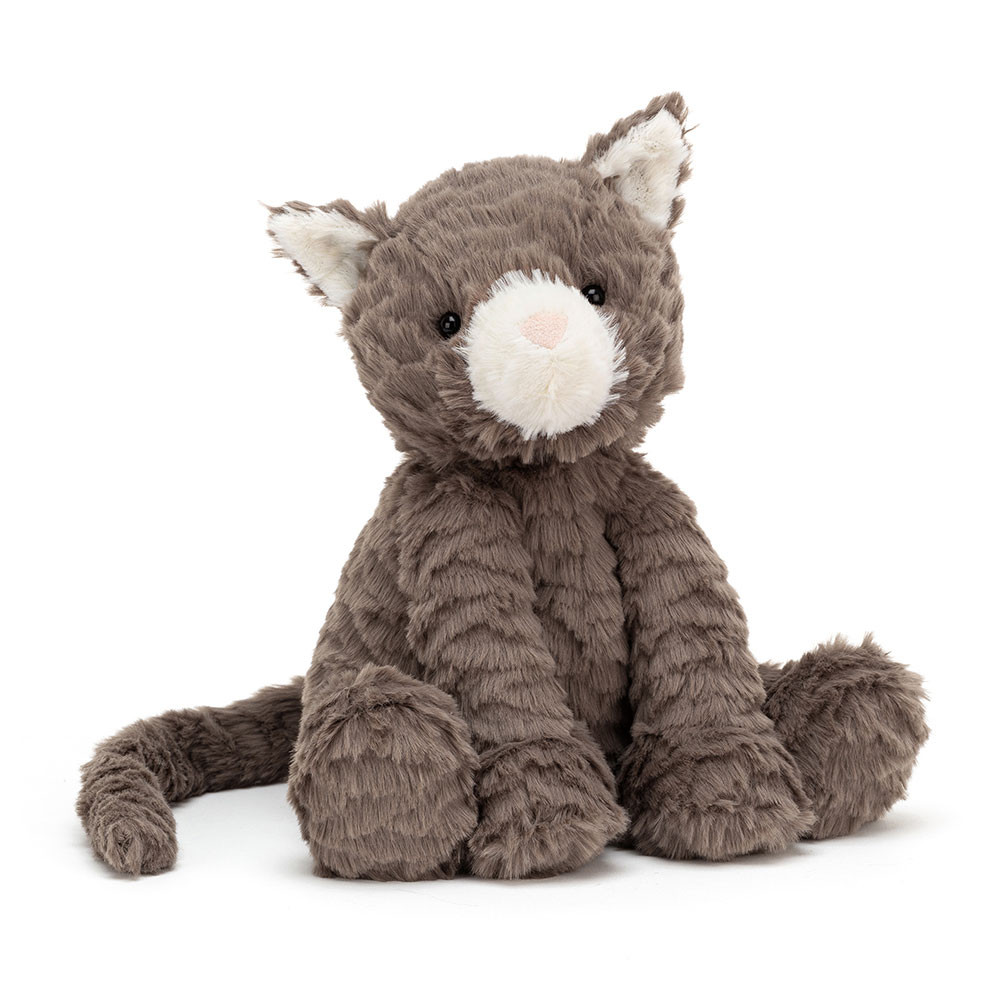 【未使用】 Fuddlewuddle Cat Medium 猫 Fuddlewuddle Cat - Official Jellycat
