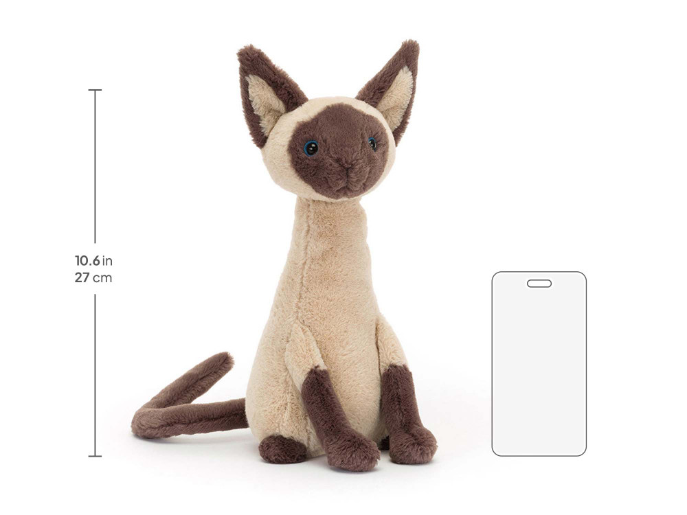 Iris Siamese Cat, size chart
