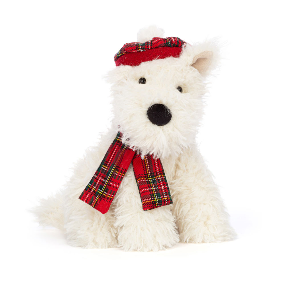 ジェリーキャット Winter warmer munro 限定品 Winter Warmer Munro Scottie Dog - Official Jellycat