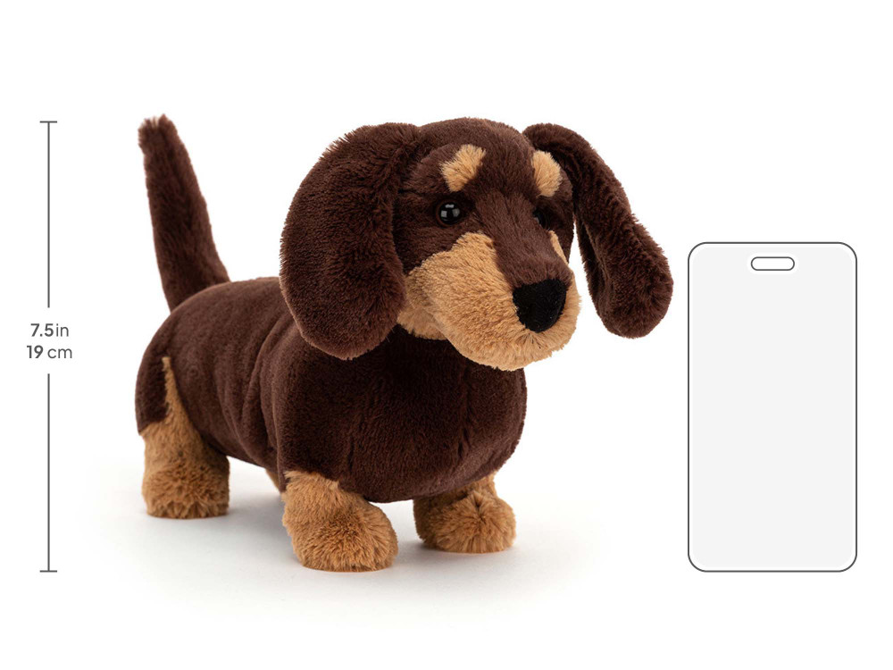 Otto Sausage Dog, size chart