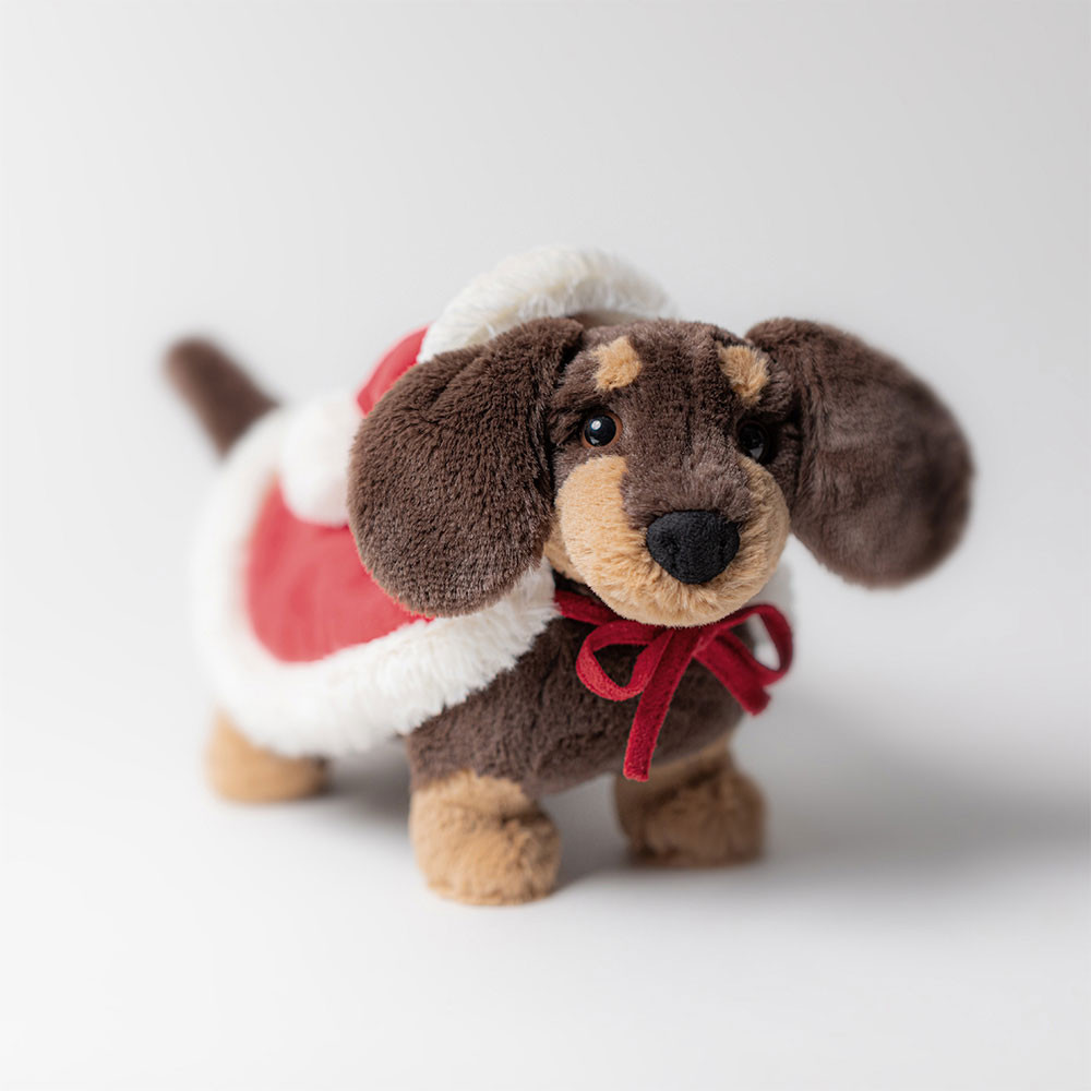 Winter Warmer Otto Sausage Dog - Official Jellycat
