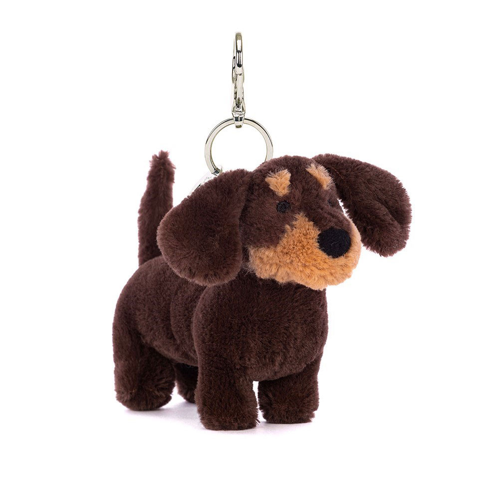 Otto Sausage Dog Bag Charm, Main View