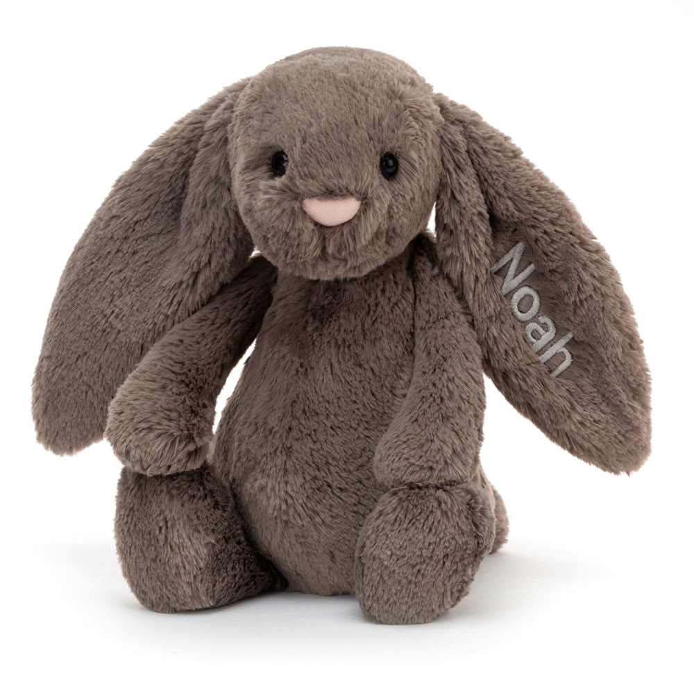 Personalised Bashful Truffle Bunny Medium, Main View