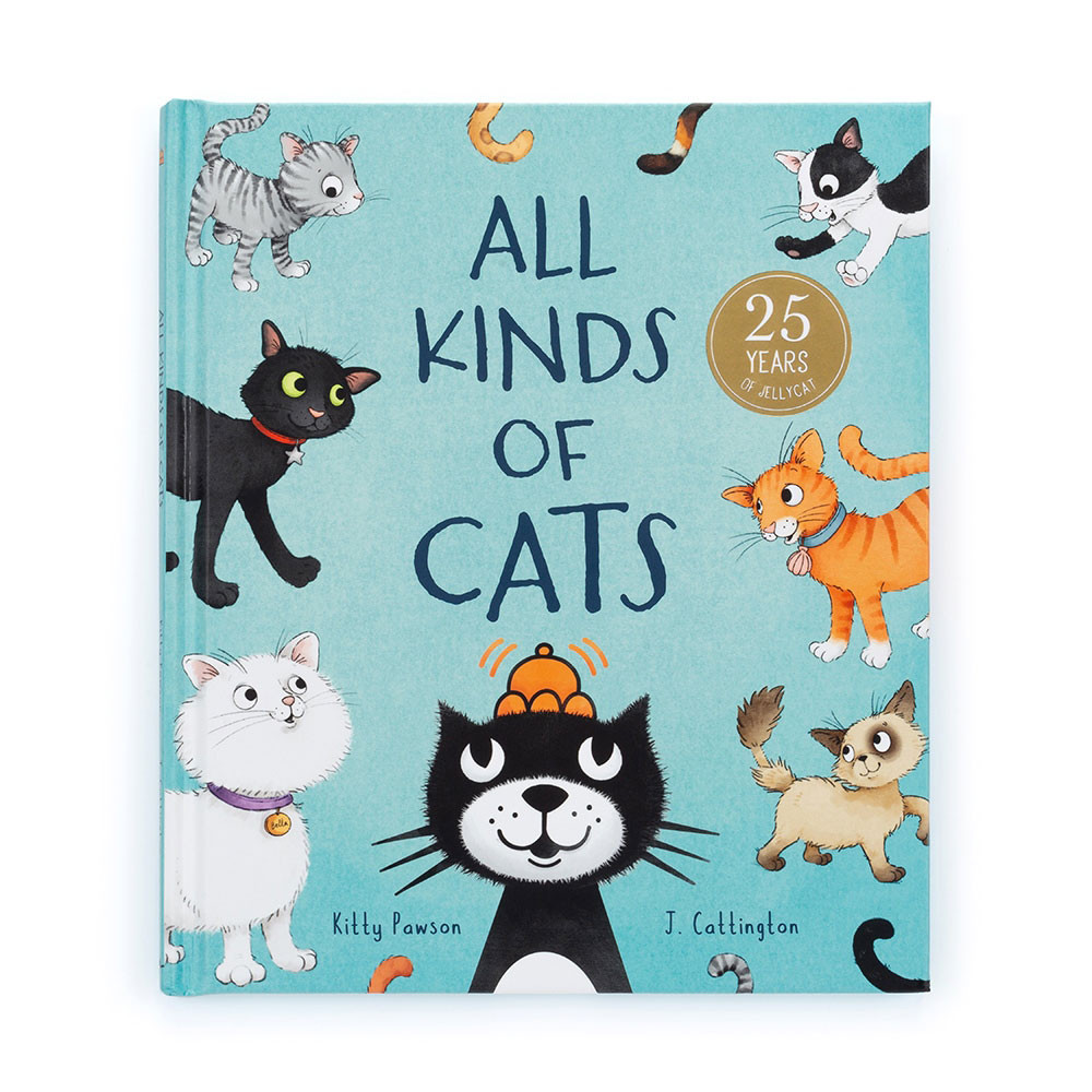 All Kinds of Cats Book and Jellycat Jack, View 1