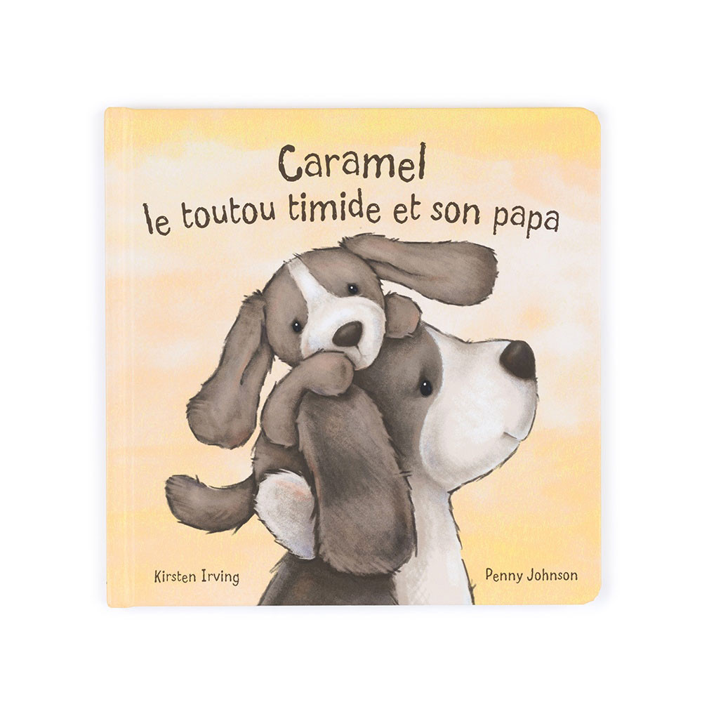 Caramel Le Toutou Timide Et Son Papa Book & Bashful Fudge Puppy, View 1